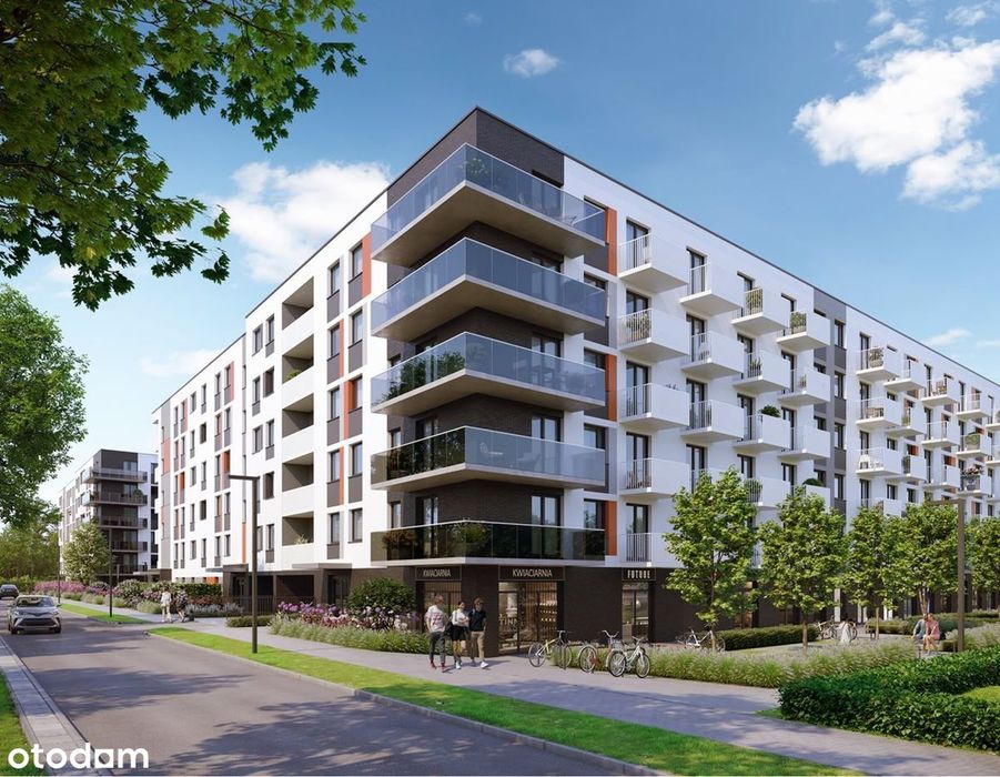 2-pokojowe mieszkanie 37m2 + balkon Bezpośrednio