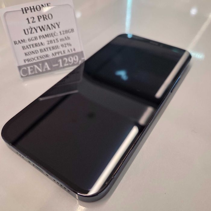 iPhone 12 Pro 128GB Bat 92% Topcase Vivo *Raty 0%