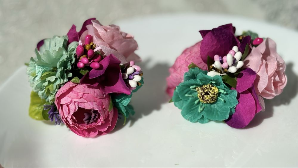 Резинки для волосся з квітами