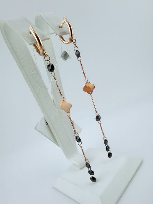 Золоте  сережки нові