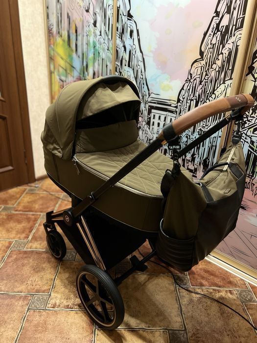 Коляска Cybex Priam 3в1 дитячій візок повний комплект