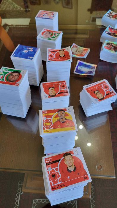 Cromos EURO 2024 - Quase todos os cromos disponíveis
