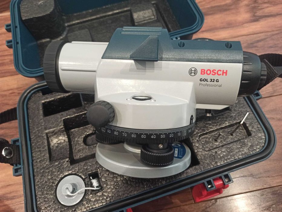 NOWY Niwelator optyczny Bosch GOL 32 G 120 m IP54 - GWARANCJA