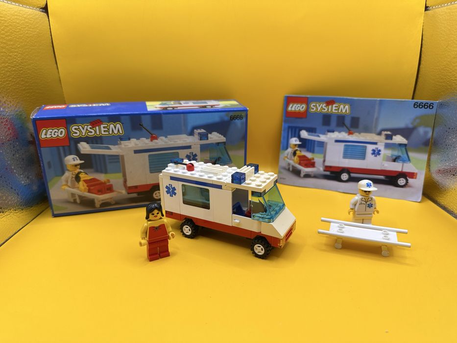 LEGO 6666 – komplet + instrukcja + pudełko