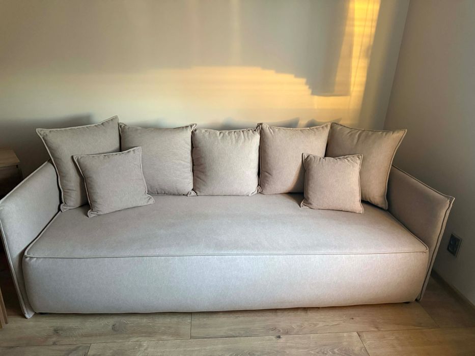 Sofa rozkładam kolor beż