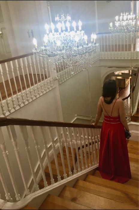 Vestido vermelho Promoção