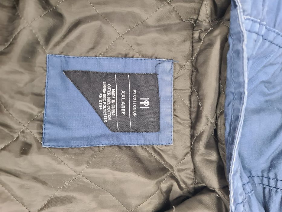 Parka homem azul marinho XXL