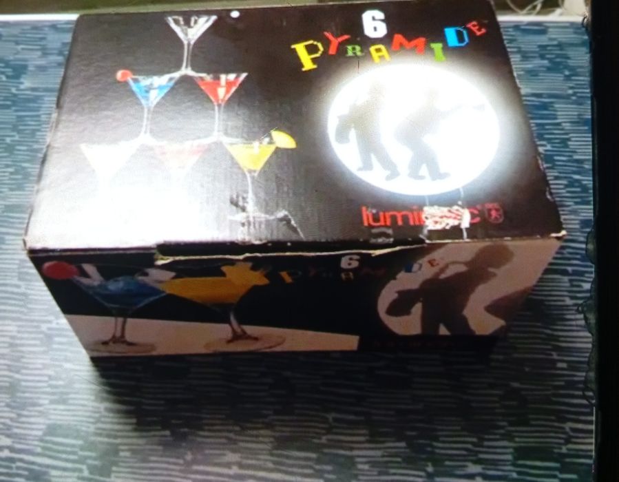 06 copos para drinks Luminarc Francês novos