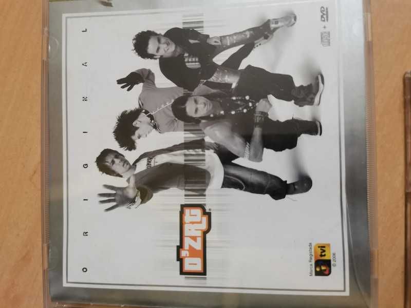 DVD (só o DVD sem o CD de música) D'zrt edição especial