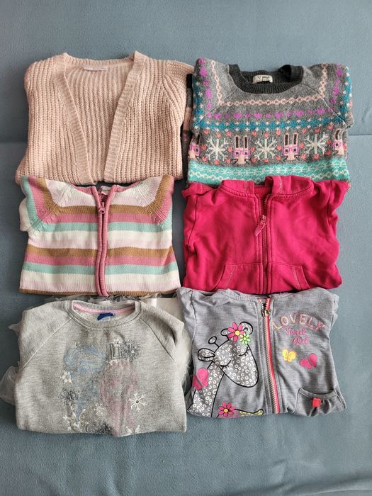 Paka ubrań dla dziewczynki roz. 98/104