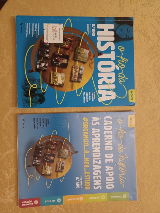 Novo O Fio da História 8 - história 8 ano