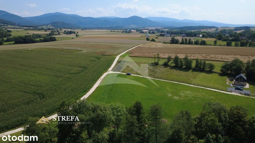 Budowlane działki widokowe w górach z panoramą Masywu Śnieżnika