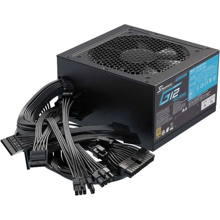 Fonte Alimentação Seasonic G12 GC650 650W 80 Plus