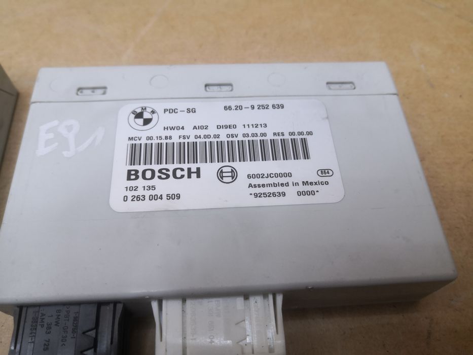 Moduł PDC BMW e87 e81 e82 e88 e90 e91 e92 czujników parkowania