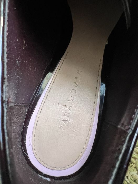 Шикарные лаковые туфли зара