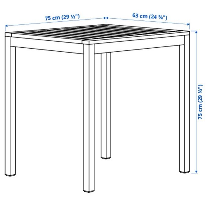 Mesa em madeira  IKEA
