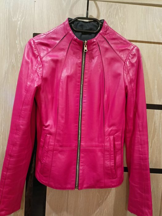 Шкіряна куртка на весну