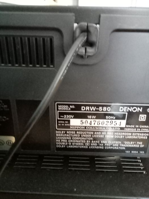 Двухкасетная дека