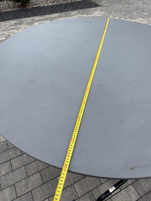 Stół cateringowy Stół okrągły 150 cm składany – bankietowy | stan bdb