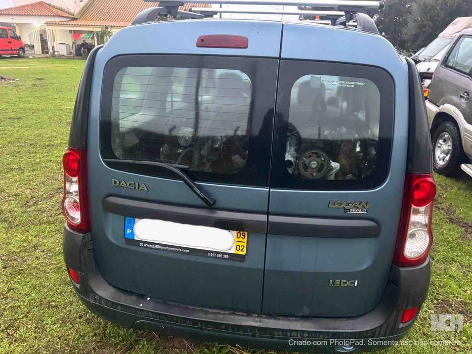 DACIA LOGAN MCV 1.5 DCI 2009 PEÇAS