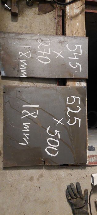 Formatka blacha metalowa 14mm 18mm