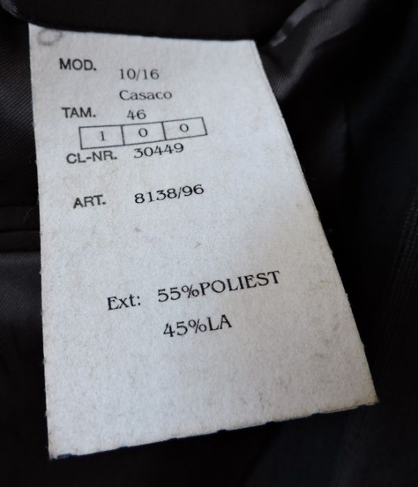 Fato homem meia estação Tyrrell