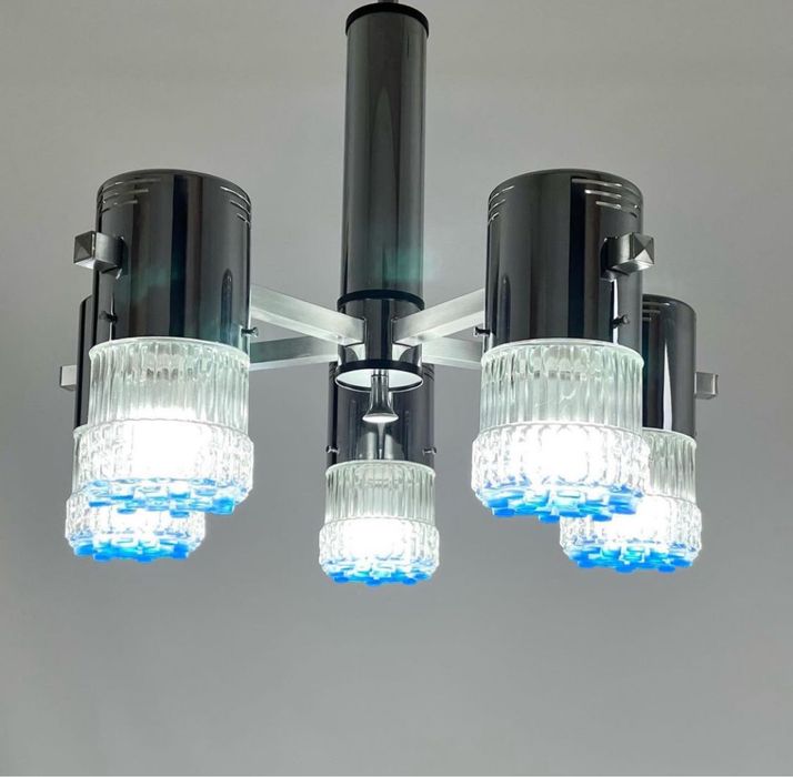 Candeeiro de tecto space age, G Sciolari