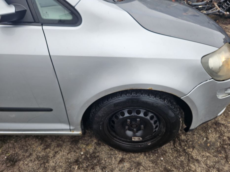 VW Golf 5 plus LA7W zderzak maska blotnik klapa drzwi koła pas lampa