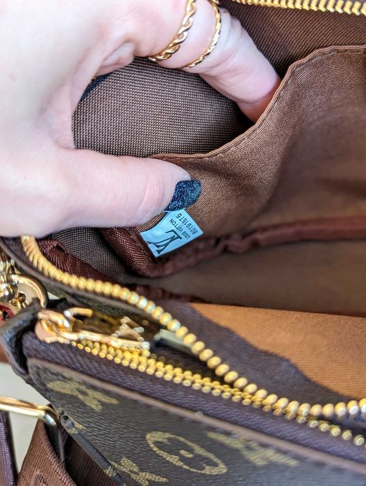 Женская сумка 3 в 1 Louis Vuitton Multi Pochette через плечо Луи Витон