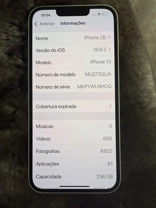 iPhone 13 256gb Cor Starlight