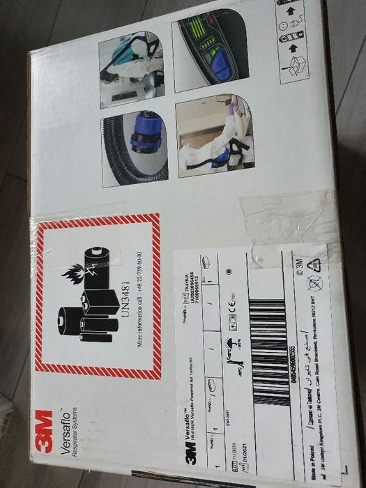 3M Versaflo TR-619E Do lakierowania dla lakiernika , Piana PUR