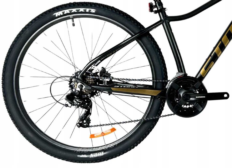 ROWER GÓRSKI MTB STORM SHARK LADY 2.0, 18"(czarno-złoty)