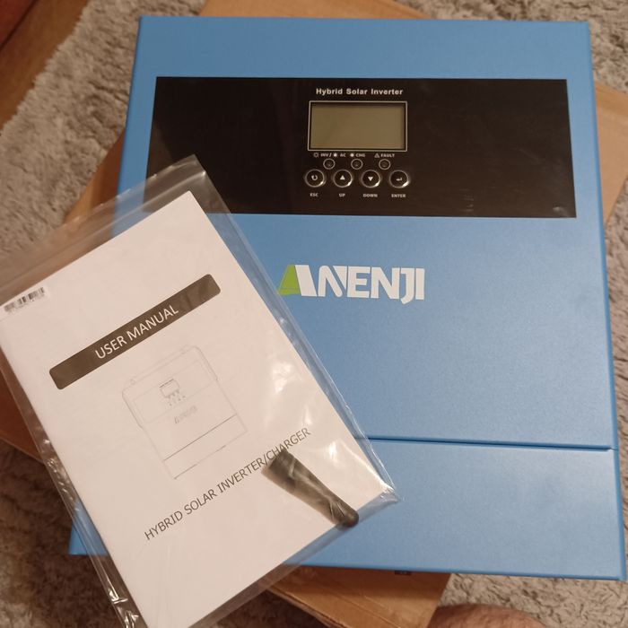 Пропоную до продажу гібридний сонячний інвертор  4кВт 24В ANENJI