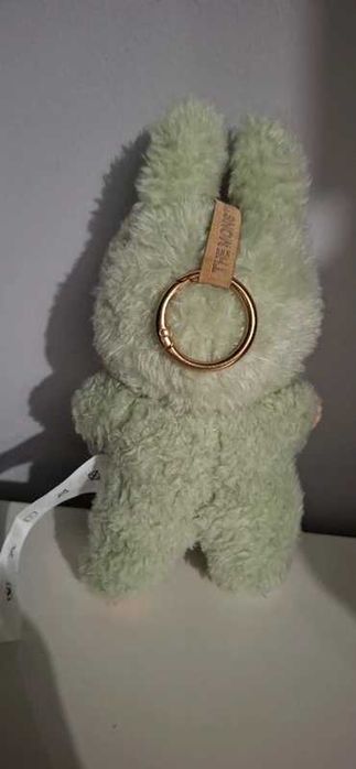 Labubu brelok pluszak zabawka Exciting Macaron zielony