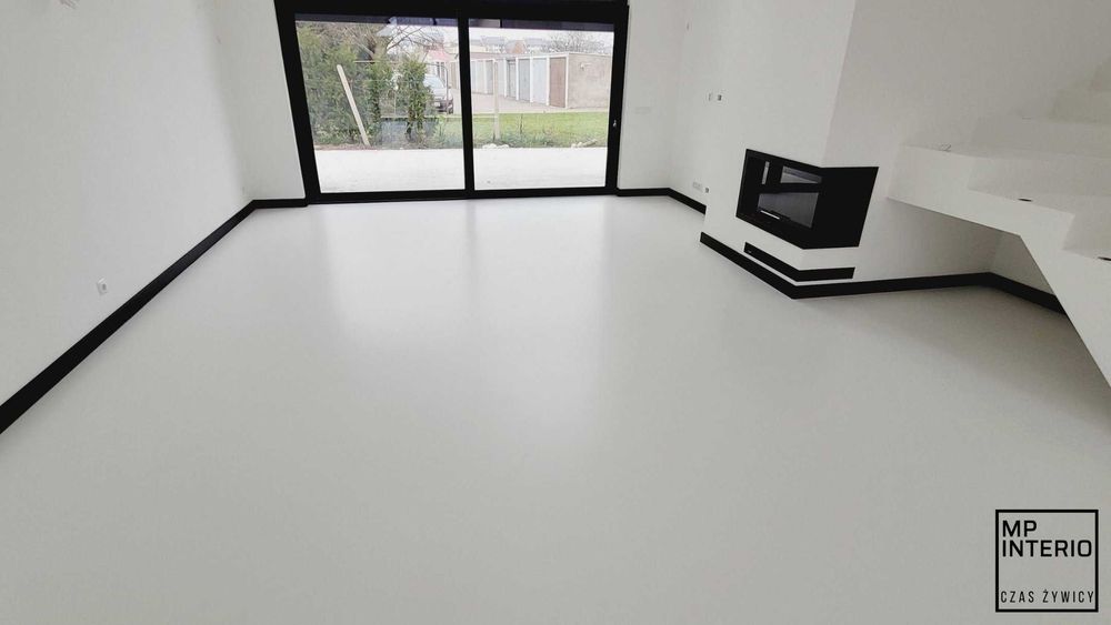 Wykonujemy podłogi posadzki żywiczne i mikrocement, żywice w garażu.