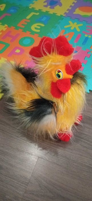 М'яка іграшка Півень гарний чималий