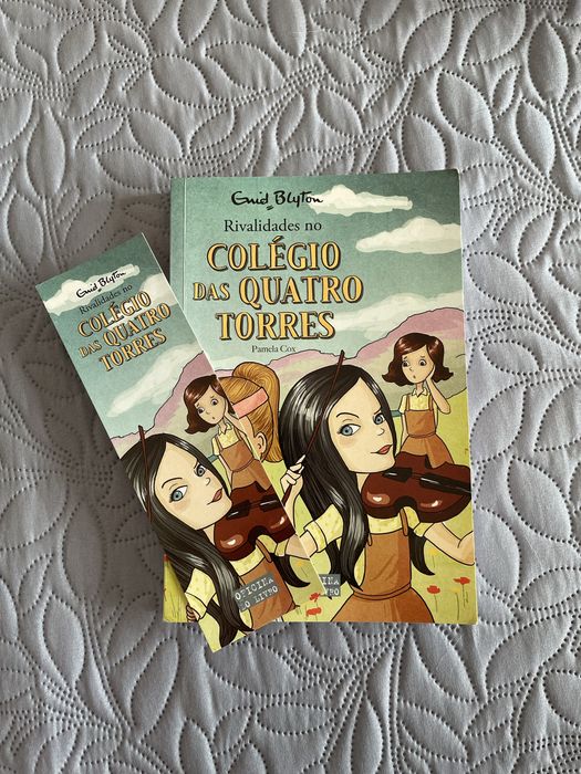 Livro “Colégio das quatro torres” de Enid Blyton