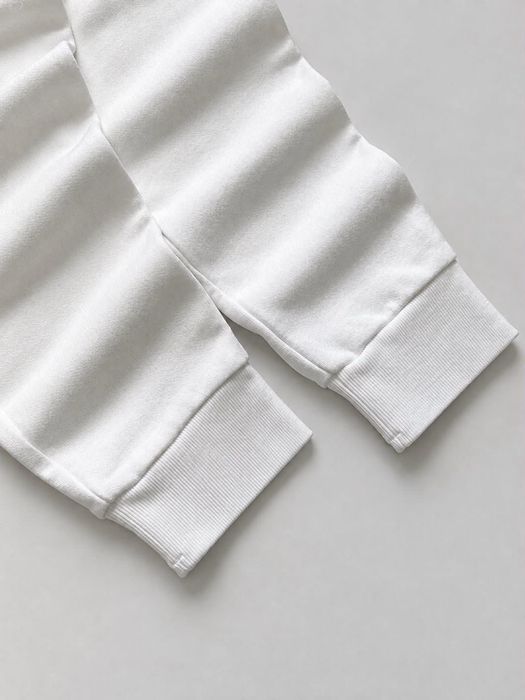 Спортивні штани карго C.P. Company Diagonal Raised Fleece Lens White. Оригінал
