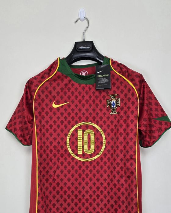 Portugal - Camisola Principal Vintage Ano 2004 - Rui Costa #10 | Nova