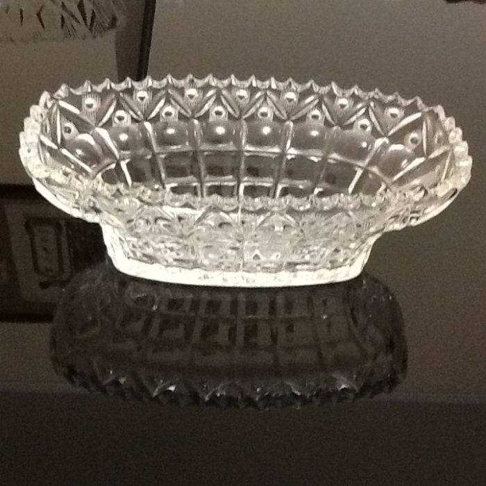 Хрустальные вазы.селедочница времен СССР