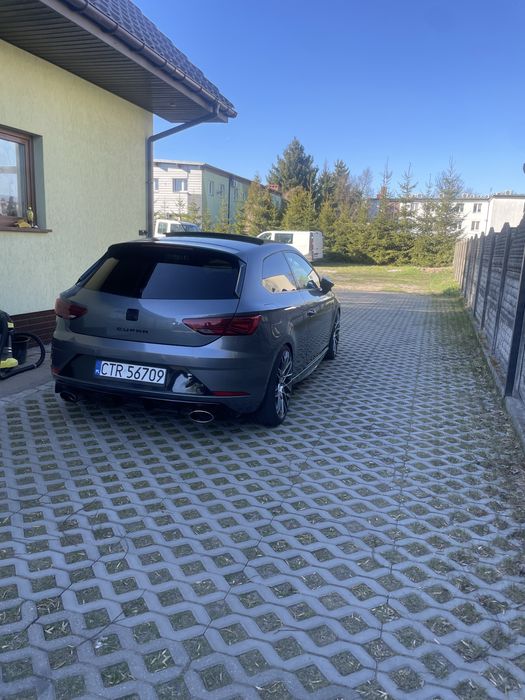 Seat Leon cupra black performance kubly wirtual beats wydech dokładki riegera