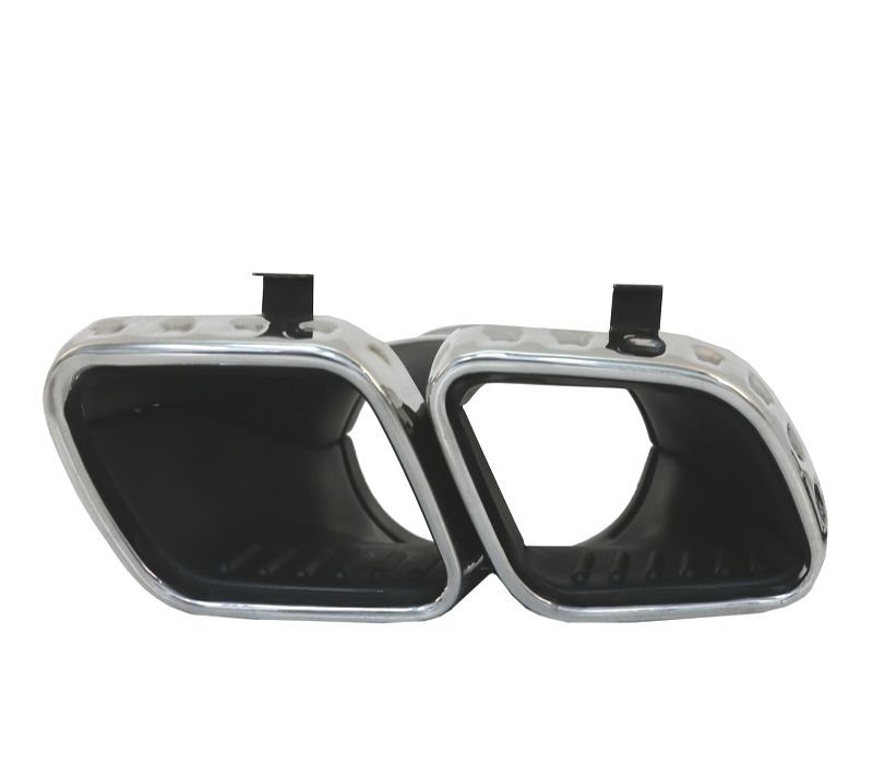 PONTEIRAS DE ESCAPE MERCEDES GLE W167 19- LOOK AMG GLE63 CROMADAS