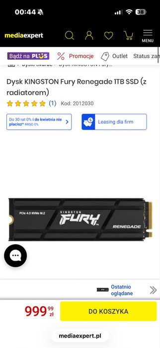 PC Intel i5-12400f + RTX4060 + SSD Kingston Fury 1 TB+ monitor MSI