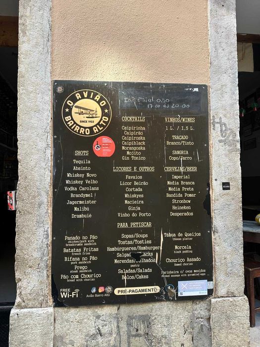 Trespasse Bar/Restaurante Bairro Alto - Lisboa