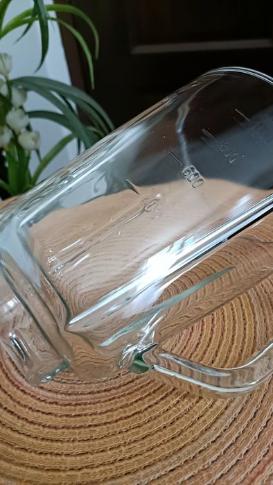 Copo de vidro liquidificador