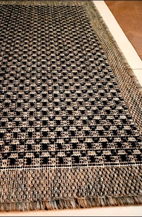 Dywan, chodnik  ,Boho , sznurkowy, ciemny, 50 x 80 cm, Multidecor.