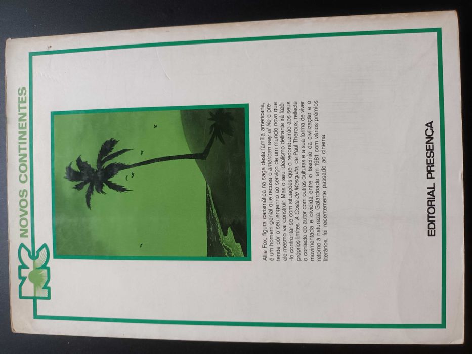 "A Costa de Mosquito" por Paul Theroux - 1ª Edição
