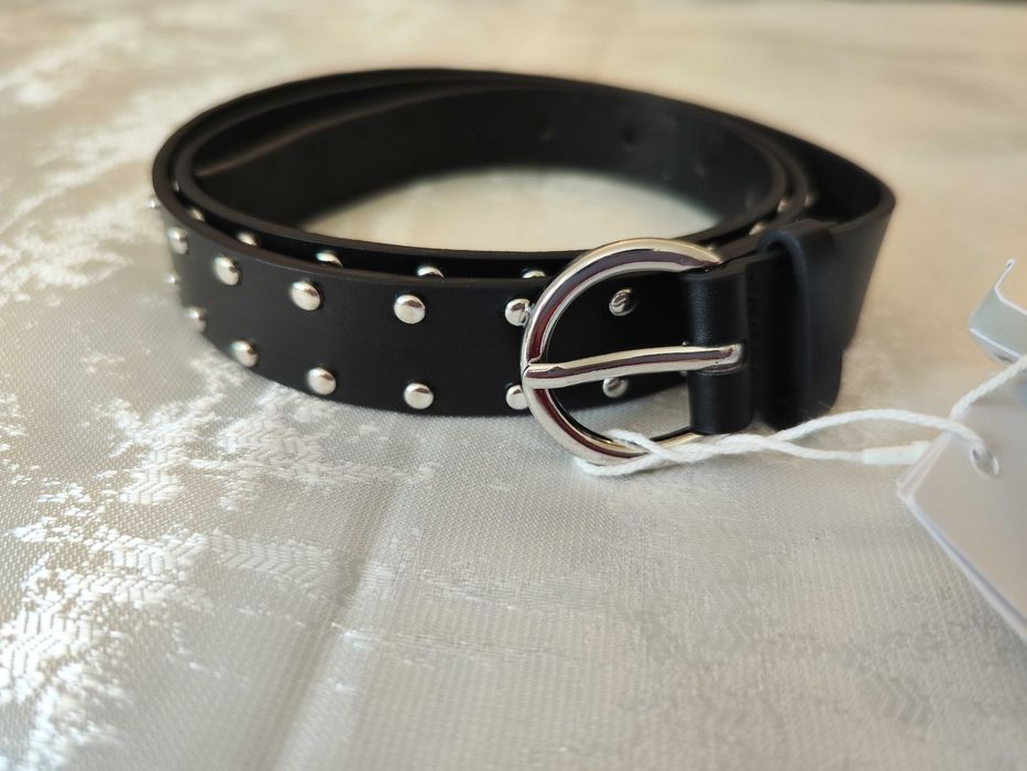 Cinto preto Springfield – 95 - novo com etiqueta