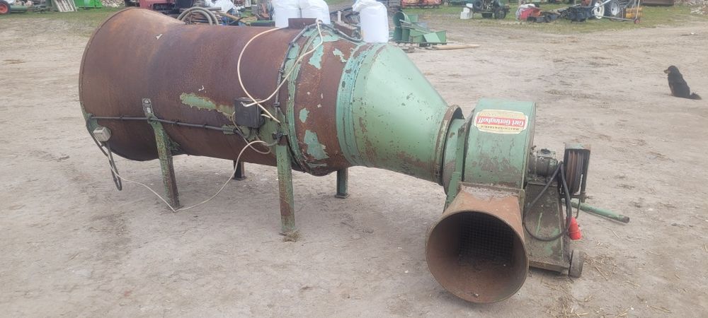 Piec do suszarni wentylator 5,5kW wymiennik ciepła