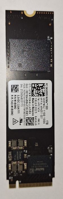 Dysk SSD Sandisk 1TB nvme